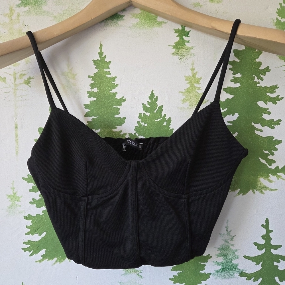 Black Zara Women's Top